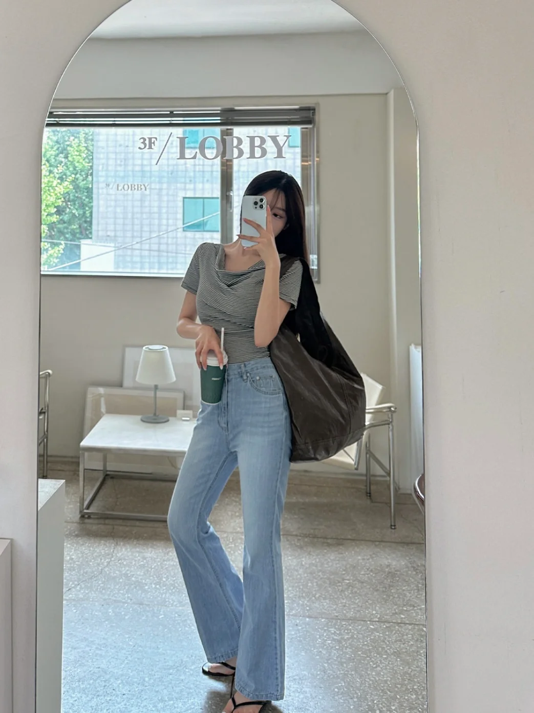 ootd🇰🇷简约时髦显身材穿搭