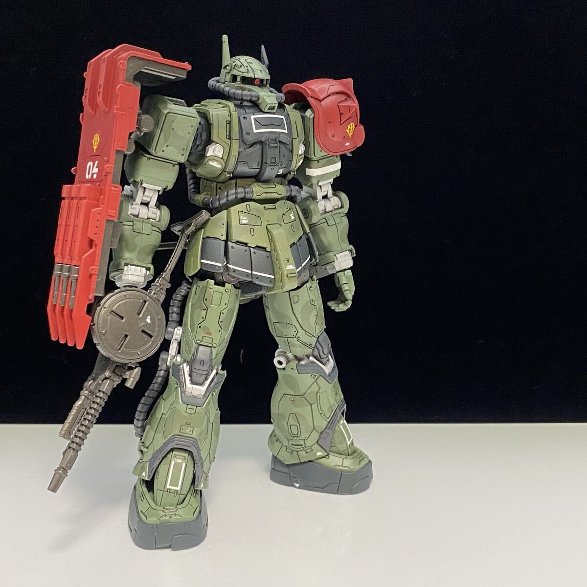 HG扎古F型·索拉里机（by ばにら）高达模型[超话]高达模型 ​​​