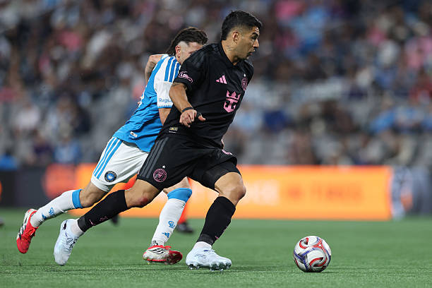 美职联 迈阿密客场0-0夏洛特FC，，苏牙首发踢满全场，多名主力球员轮休苏亚雷斯
