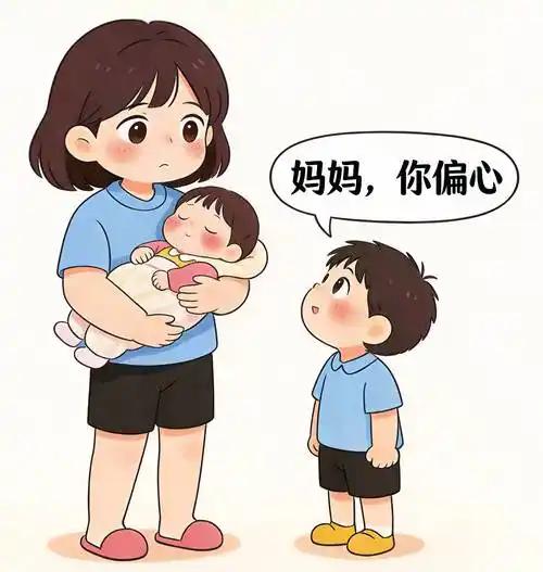 聊聊偏心小孩这事儿
       这事儿太让人寒心了。我小区有个大姐，打小家里有