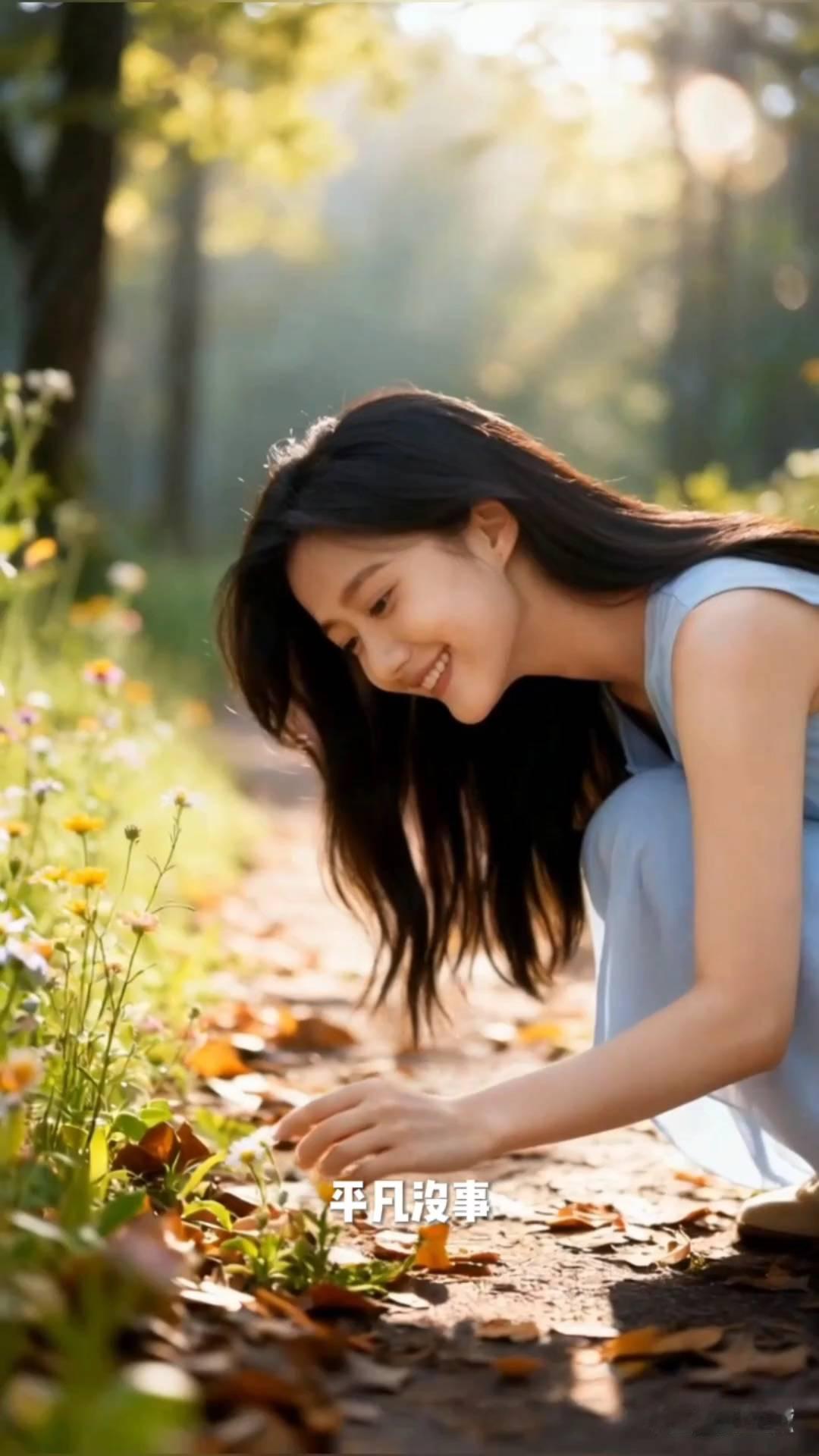 平凡没事。
小云雀AI生成。
以简单的心走自己的路，看自己的风景，过自己的生活，