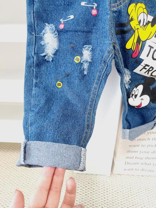 家人们❗️15💰的儿童春秋牛仔裤👖好看又好穿