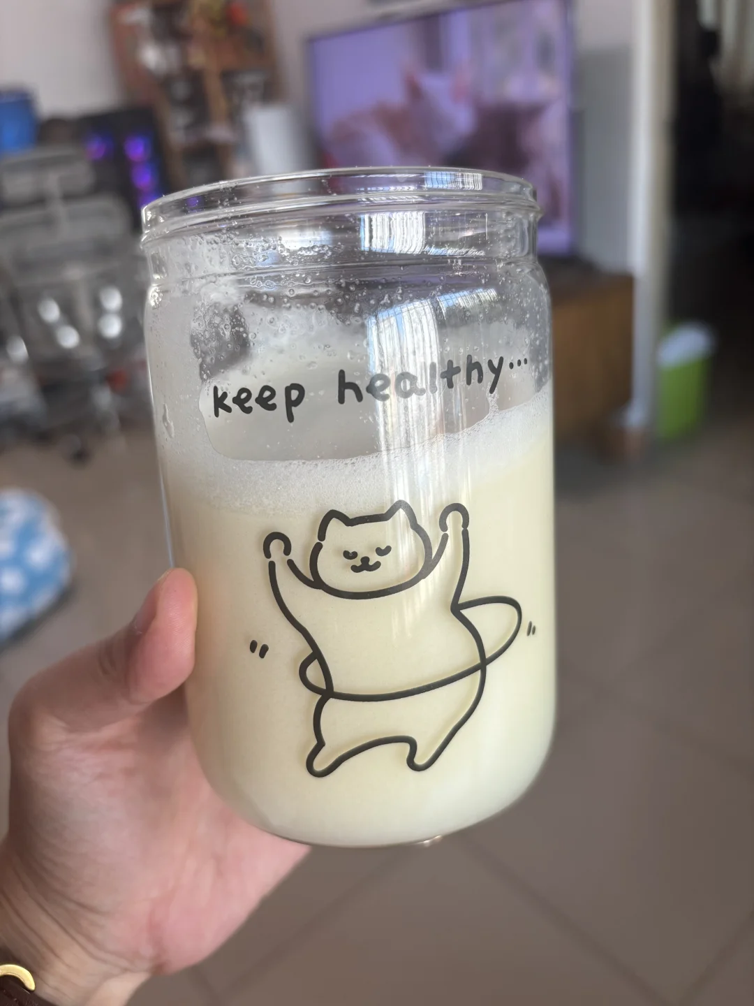 你想不到椰子水加豆浆粉有多好喝