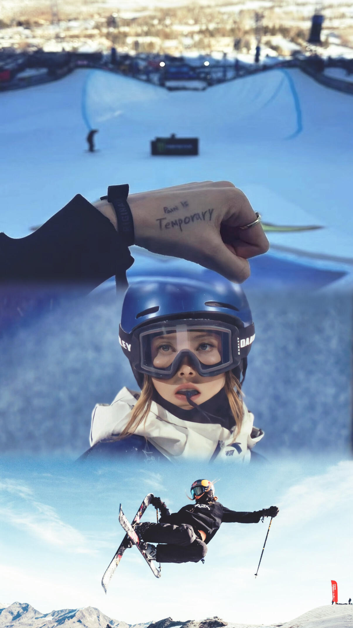 谷爱凌大跳台银牌【谷爱凌】真正的少女心事，是睥睨世界的野心。 