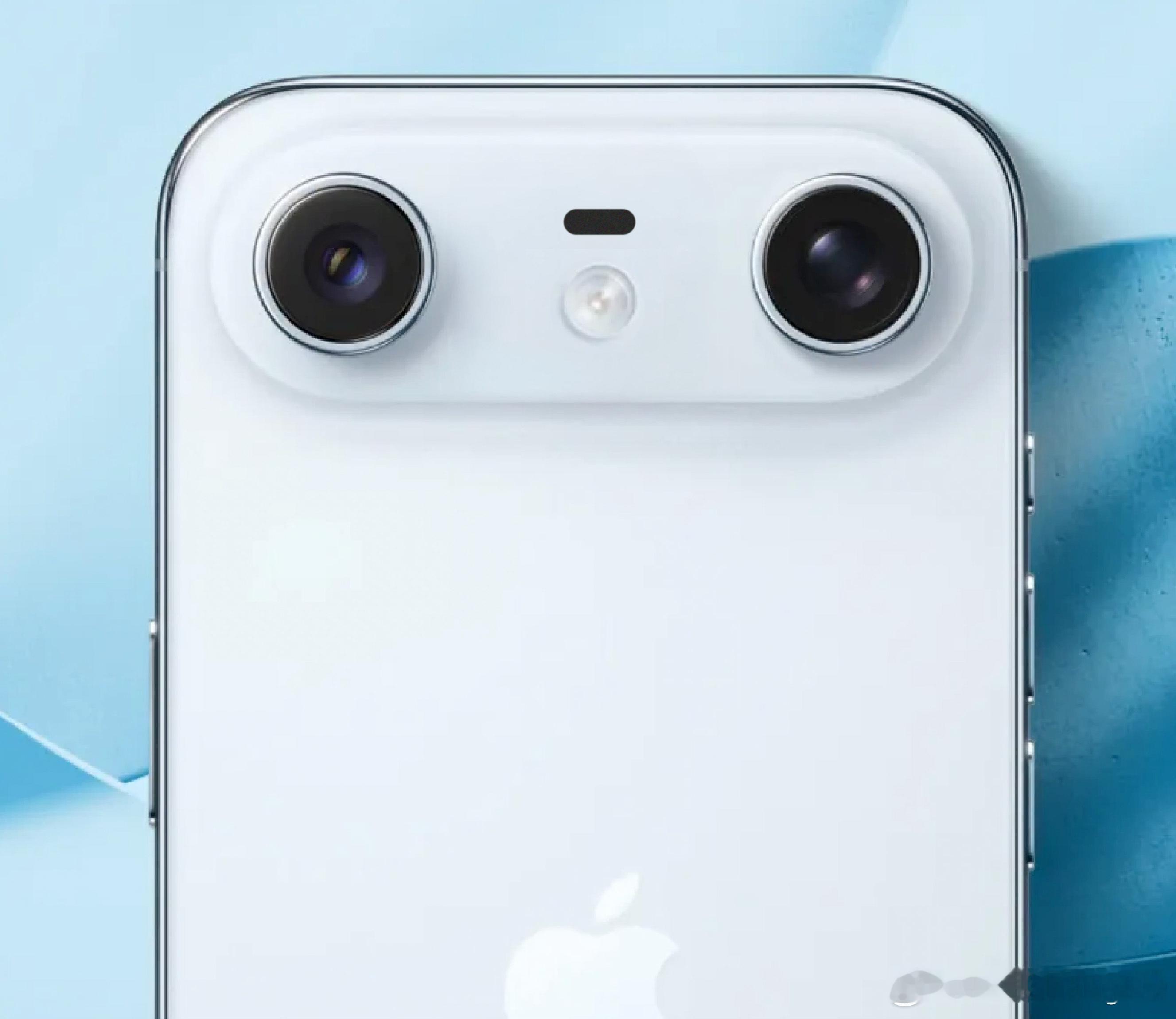 iPhoneAir2再爆料 左右对称的摄像头看起来太丑了还是图2这种好看些