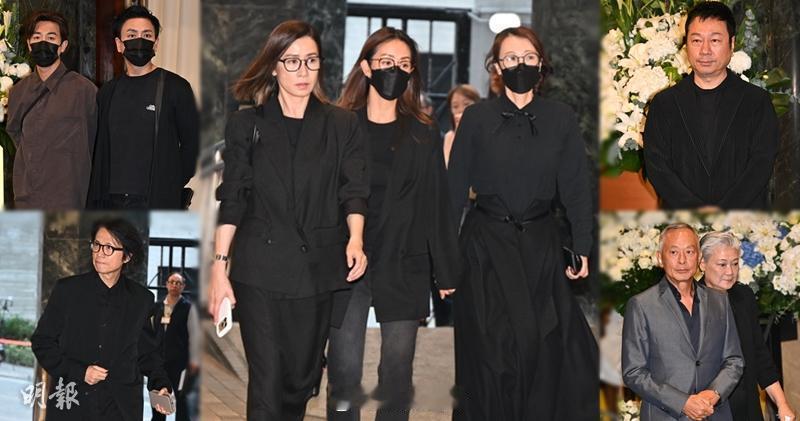 【明報即時】許紹雄設靈｜群星靈堂弔唁送別Benz哥 佘詩曼哀別契爺譚俊彥﹑黃宗澤