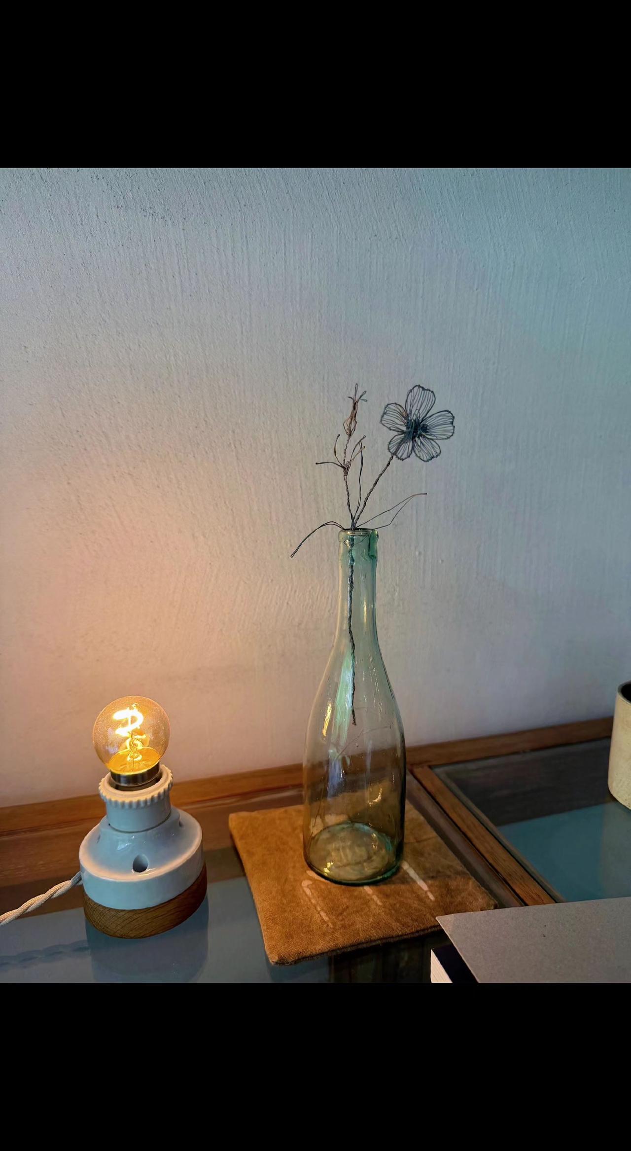 💡暖光偷吻旧窗台，空瓶插着昨日星辰✨。孤独是生活的留白，安静时灵魂才肯开口说话