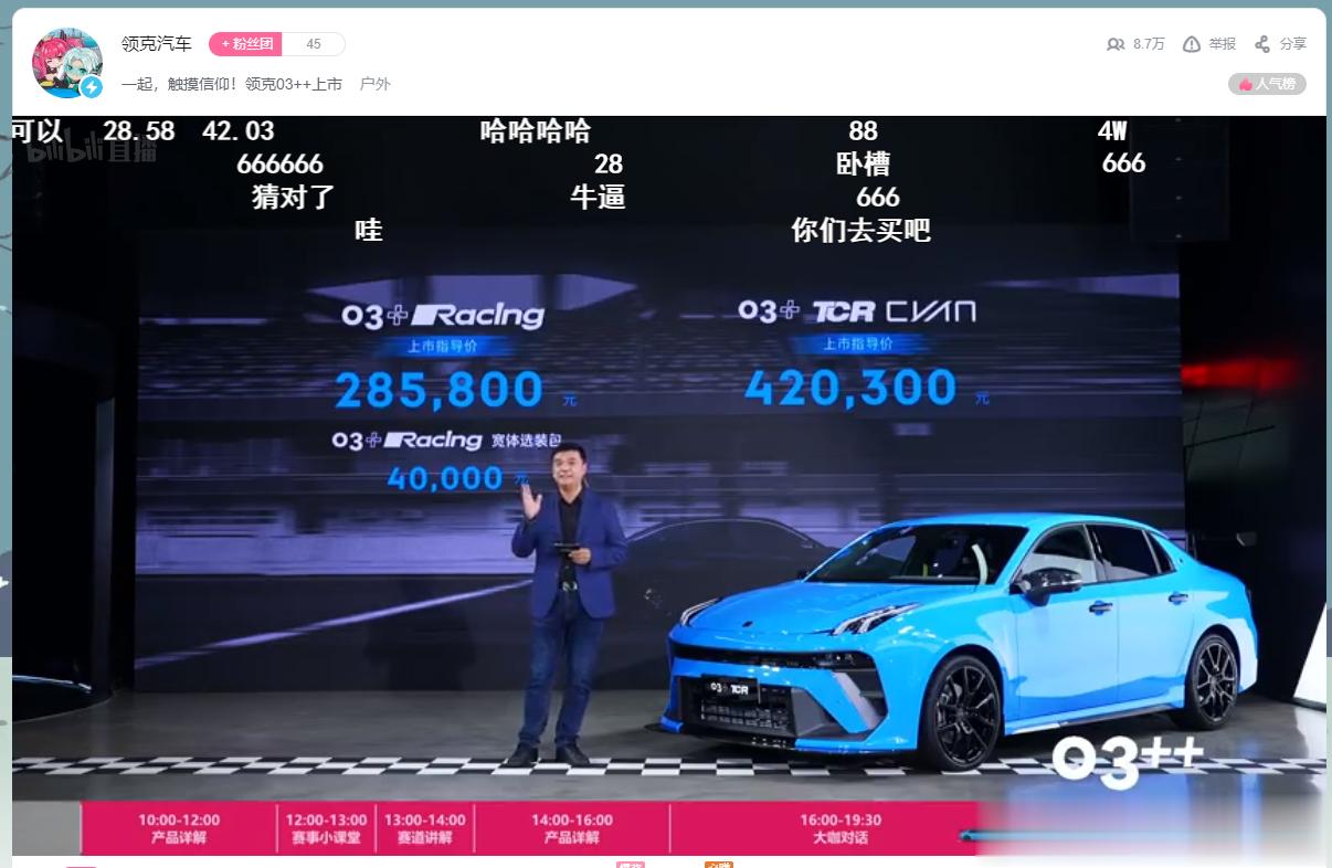 03+Racing 28W，选宽体+4W，前驱赛版420300，正好比TR贵30