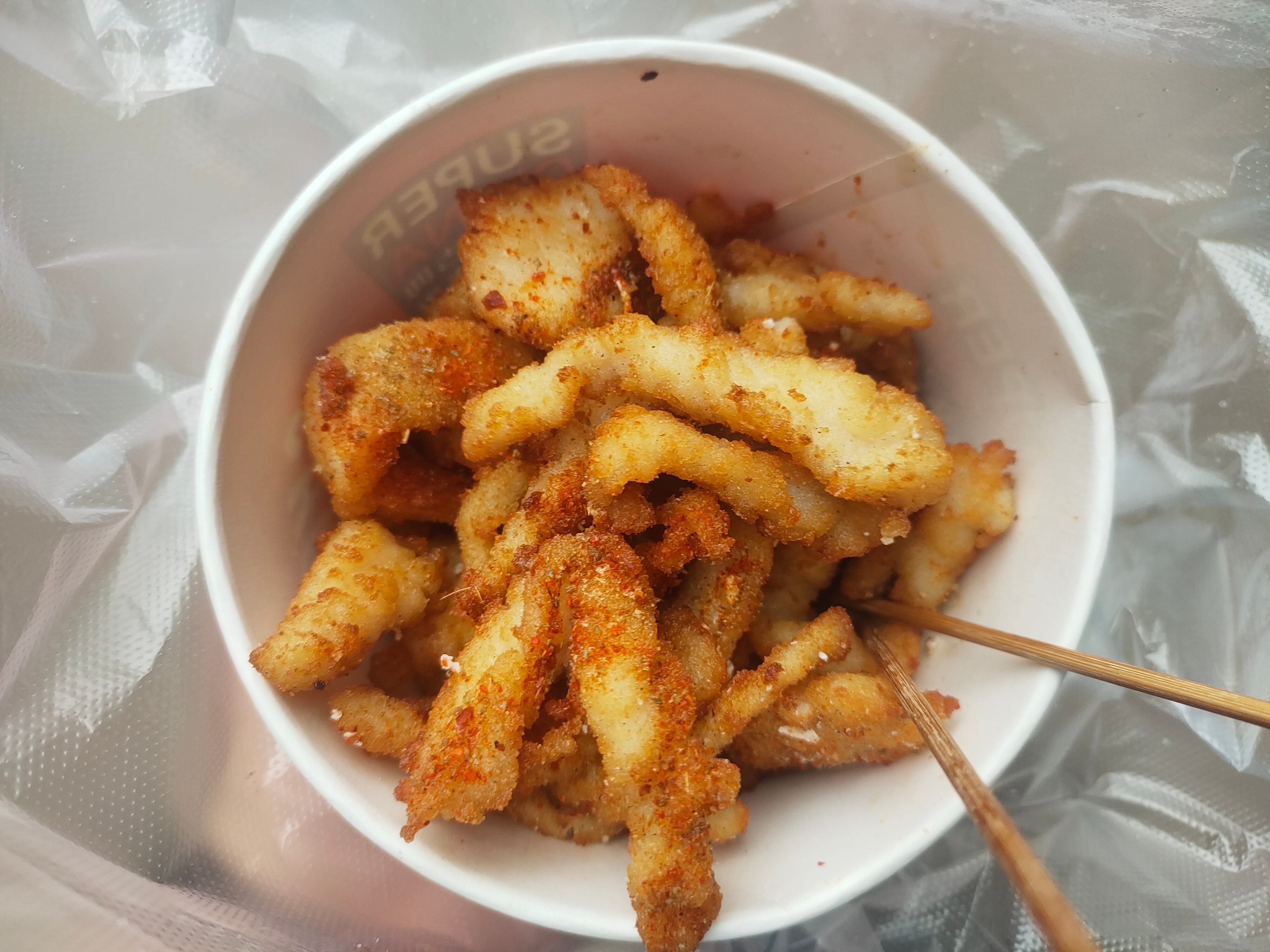 「食物」只要是新鲜鸡胸肉做的，我一般都会买。 