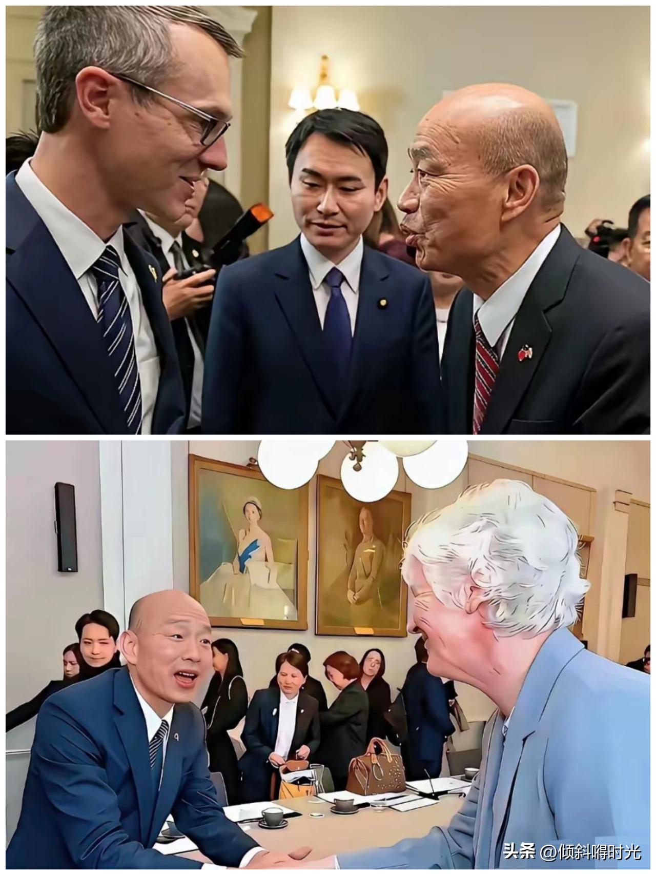 没想到啊，针对立院院长韩国瑜访美，最激动的恐怕就是台湾那些所谓的“名嘴”了，不仅