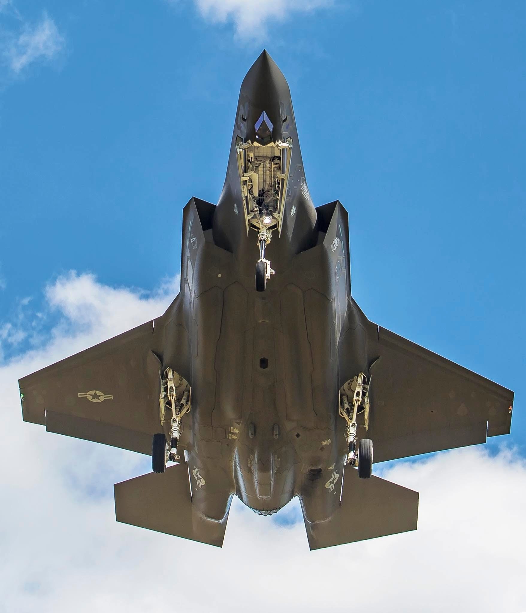 今日肥电 F35A机腹模型考证转存 美国空军（USAF）第388战斗机联队第34