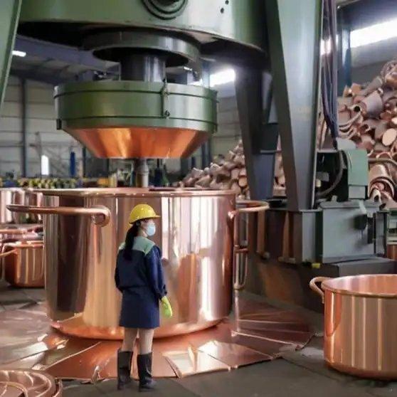 《回收与制造完美结合！现代化工厂内，铜废料如何转化为大型烹饪锅》播放量：6950