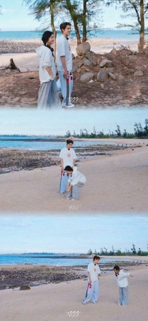 马思超说王鹤棣沈月长大了第一季《亲爱的客栈》两人来的时候还是小孩的感觉，第二季就