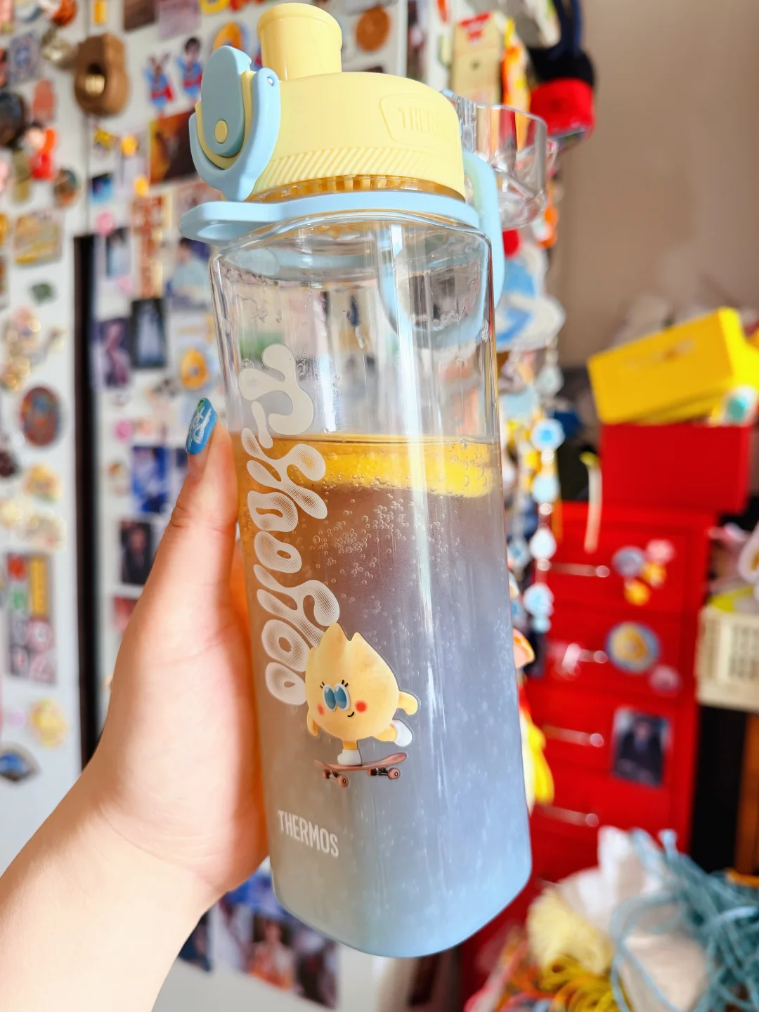 杯子太好看了！和雪碧柠檬茶也很搭