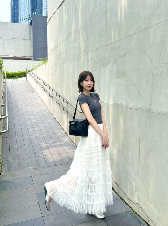 夏天穿蛋糕裙💃