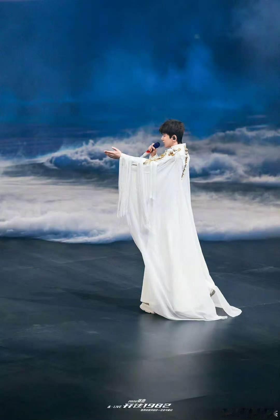 连鸟巢的风都偏爱张杰 这一刻的浪漫只属于