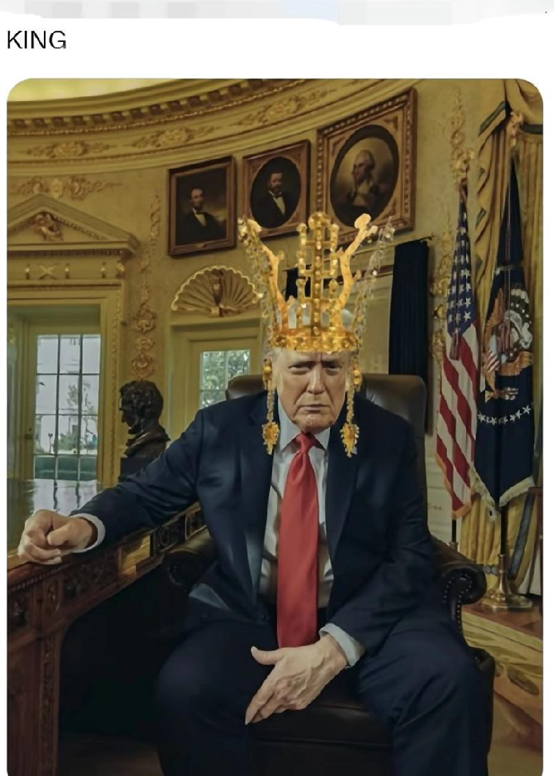 今年2月份石破茂送给特朗普一顶金色武士头盔。
10月29日，李在明又赠送特朗普一