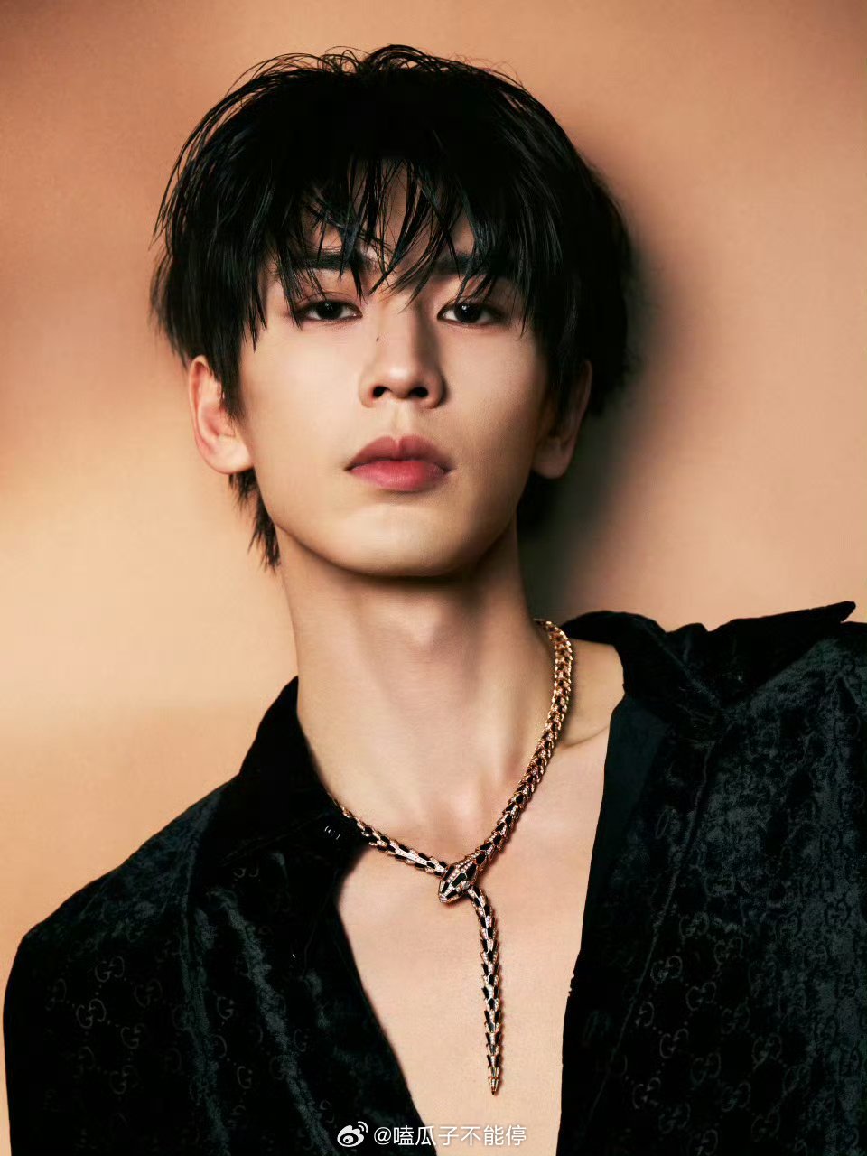 张凌赫微博之夜红毯造型出图，造型咋样微博之夜红毯