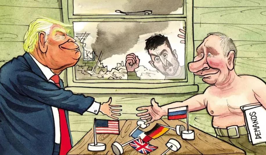 那些嘴里呼吁文明、高喊：得道多助失道寡助的人看完美乌“20点和平计划”，作何感想