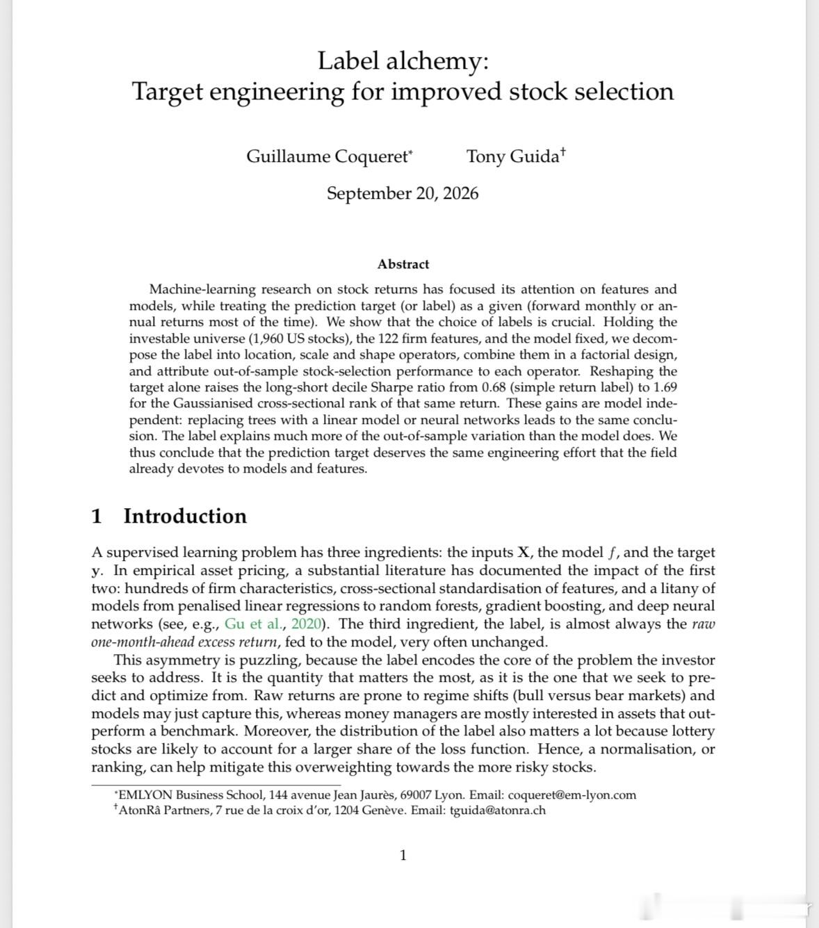 《Label alchemy: Target engineering for i