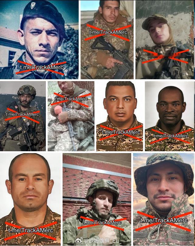 过去一周内，乌克兰军队至少有40名外籍雇佣兵的讣告浮出水面，其中哥伦比亚人28位
