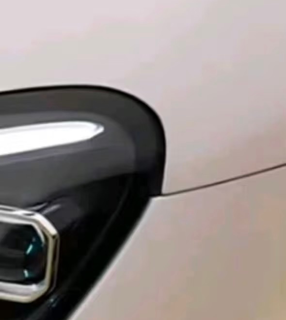 想起来前几天朋友发给我两张图片，这真的假的，据说还是现场的展车