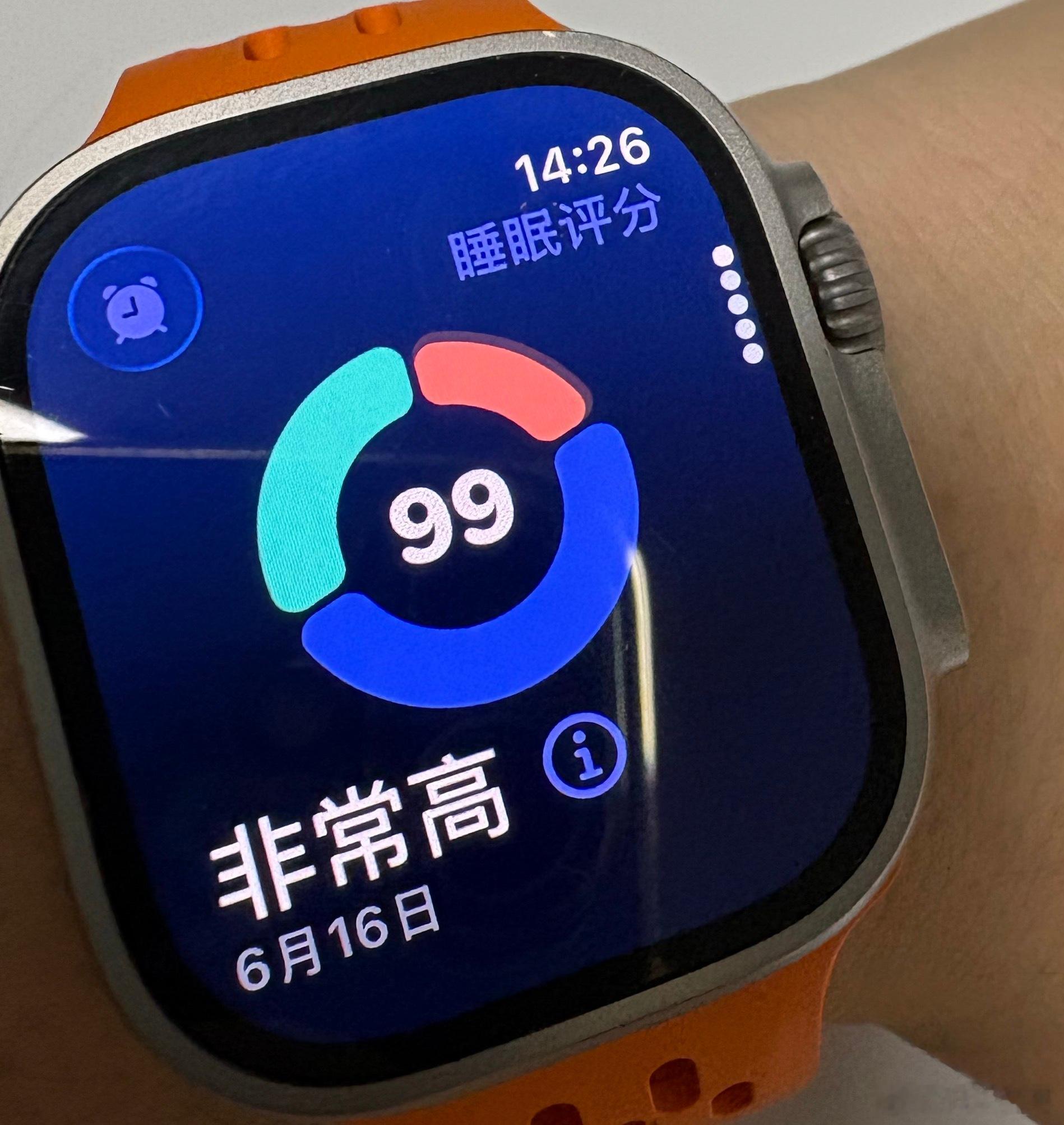 睡得好爽！这个睡眠刚好适合今天练腿！ 