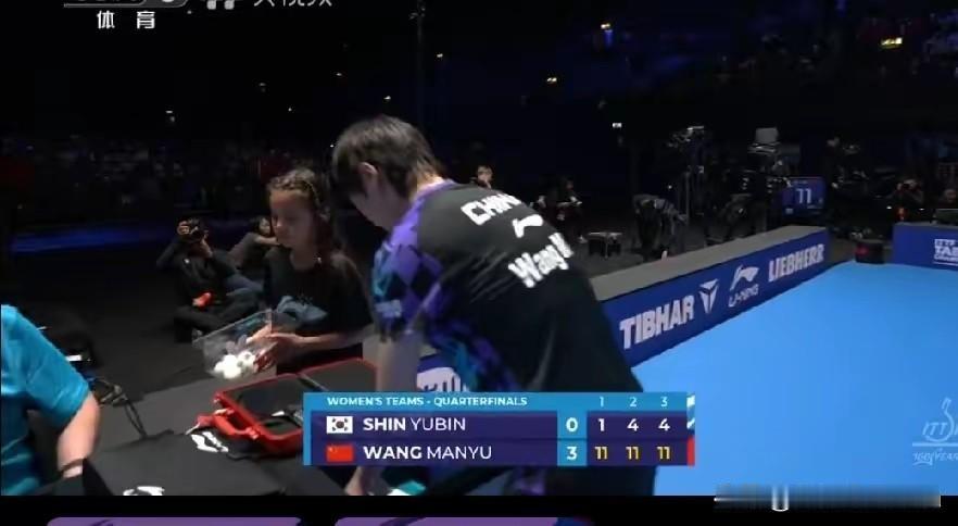 想不服，都不行！
王曼昱就是王曼昱，独一无二！能把韩国一姐打郁闷了，这实力霸气！
