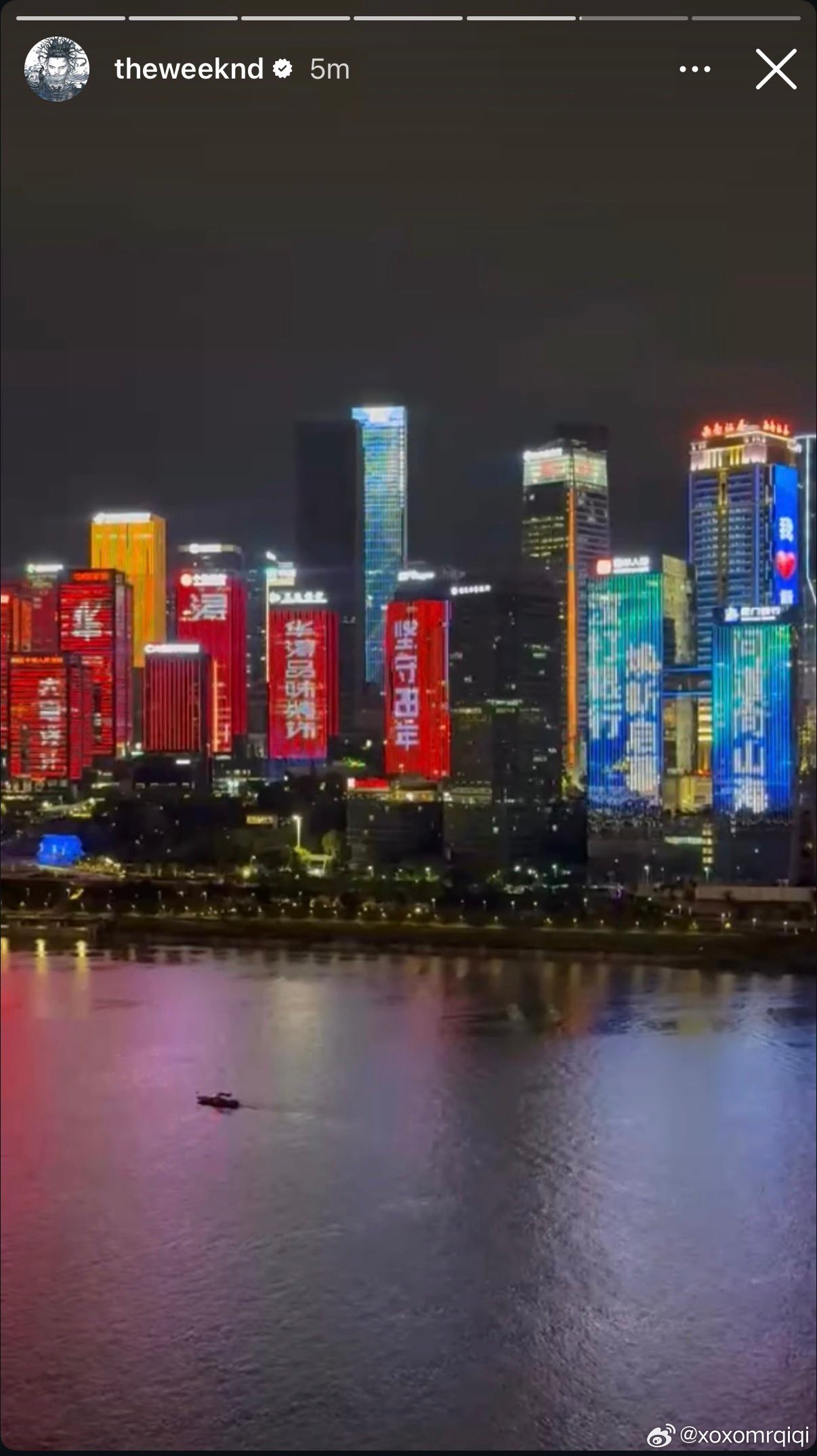 The Weeknd在重庆🇨🇳 ​​​