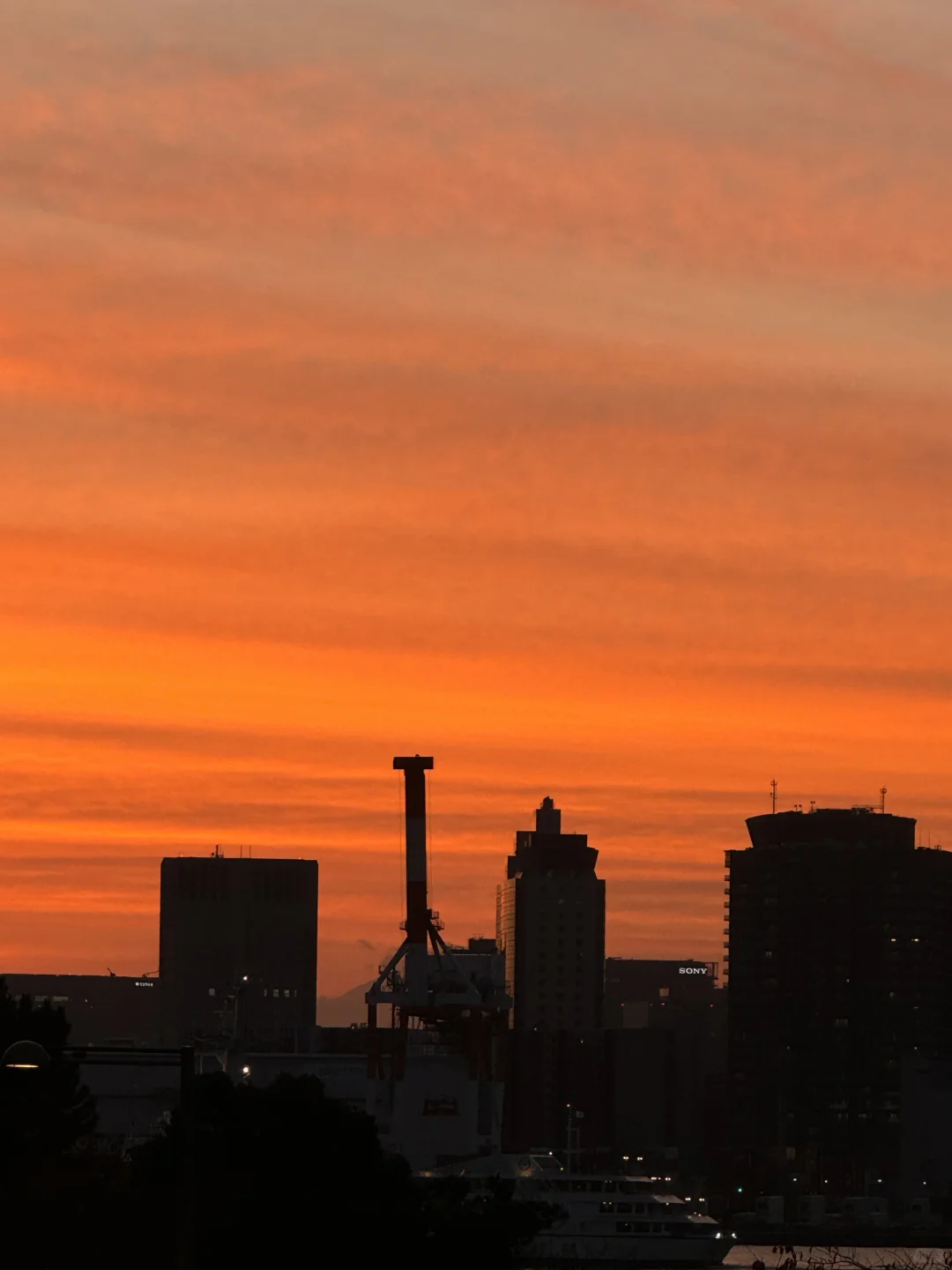 【实时】今日份台场夕阳