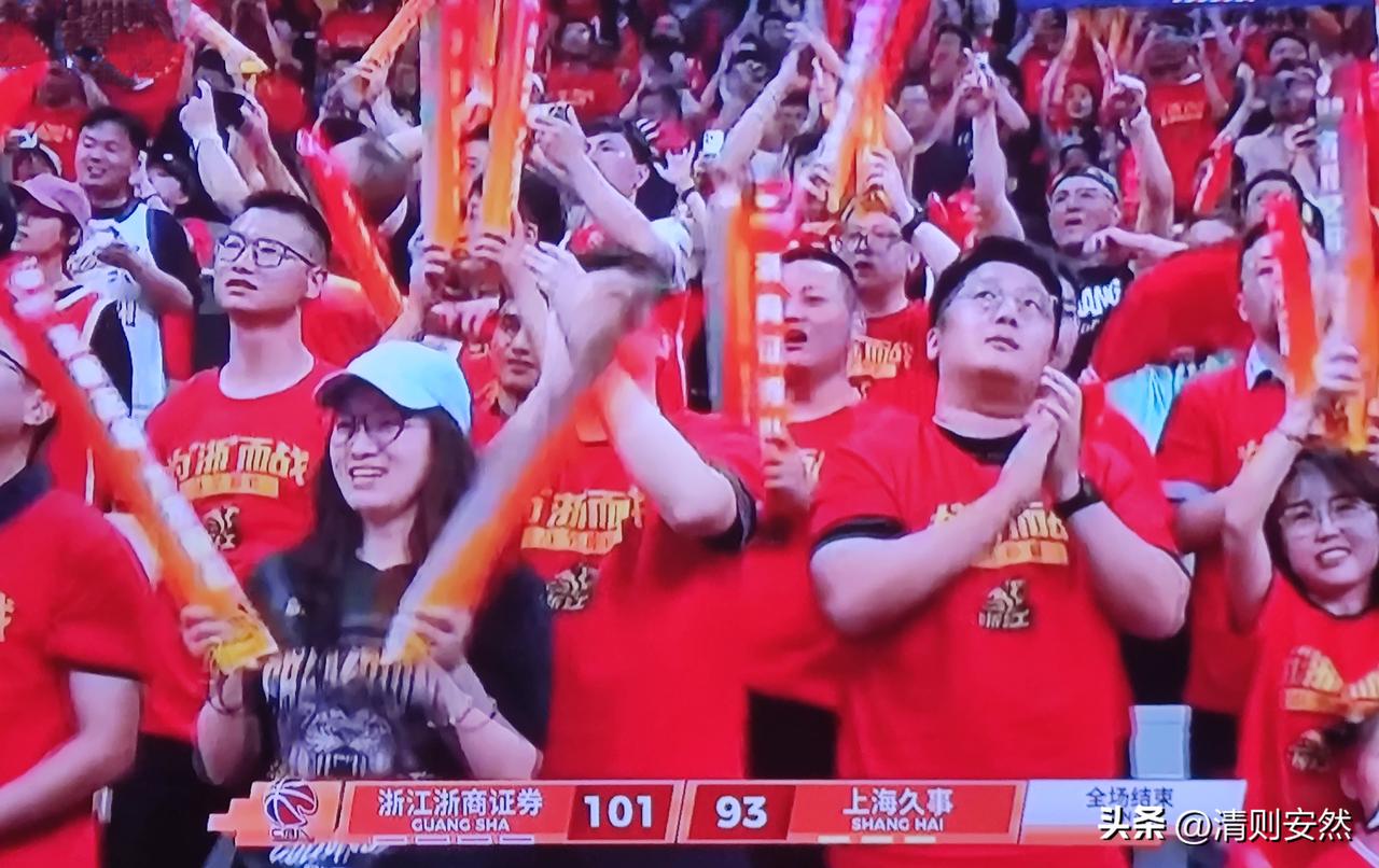 背水一战，浙江广厦没有让人失望！
CBA季后赛总决赛G4，浙江广厦主场101：9