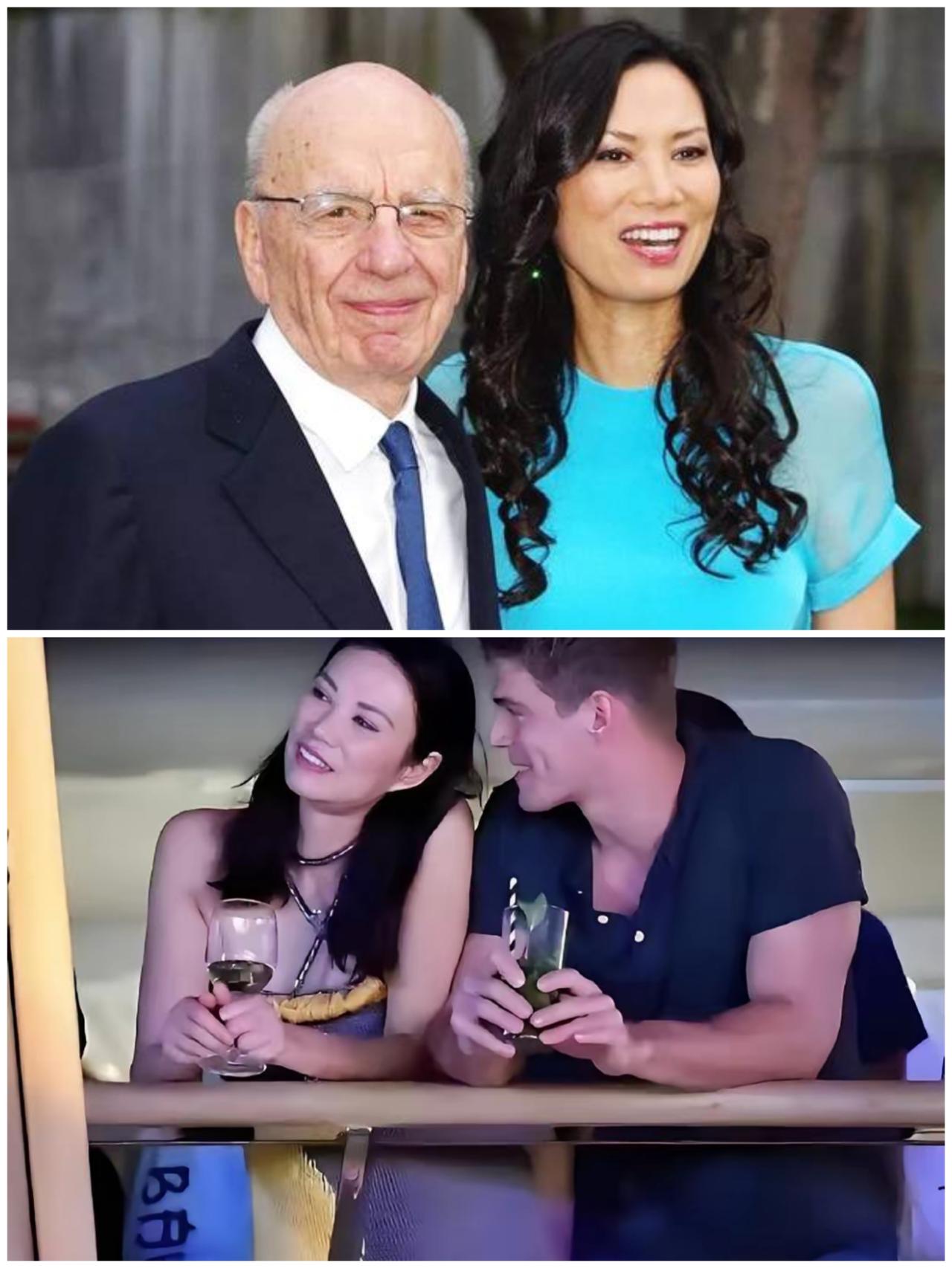 钱也是女人不老的神药
年轻的邓文迪找年老的默多克
年老的邓文迪找年轻的小鲜肉
钱