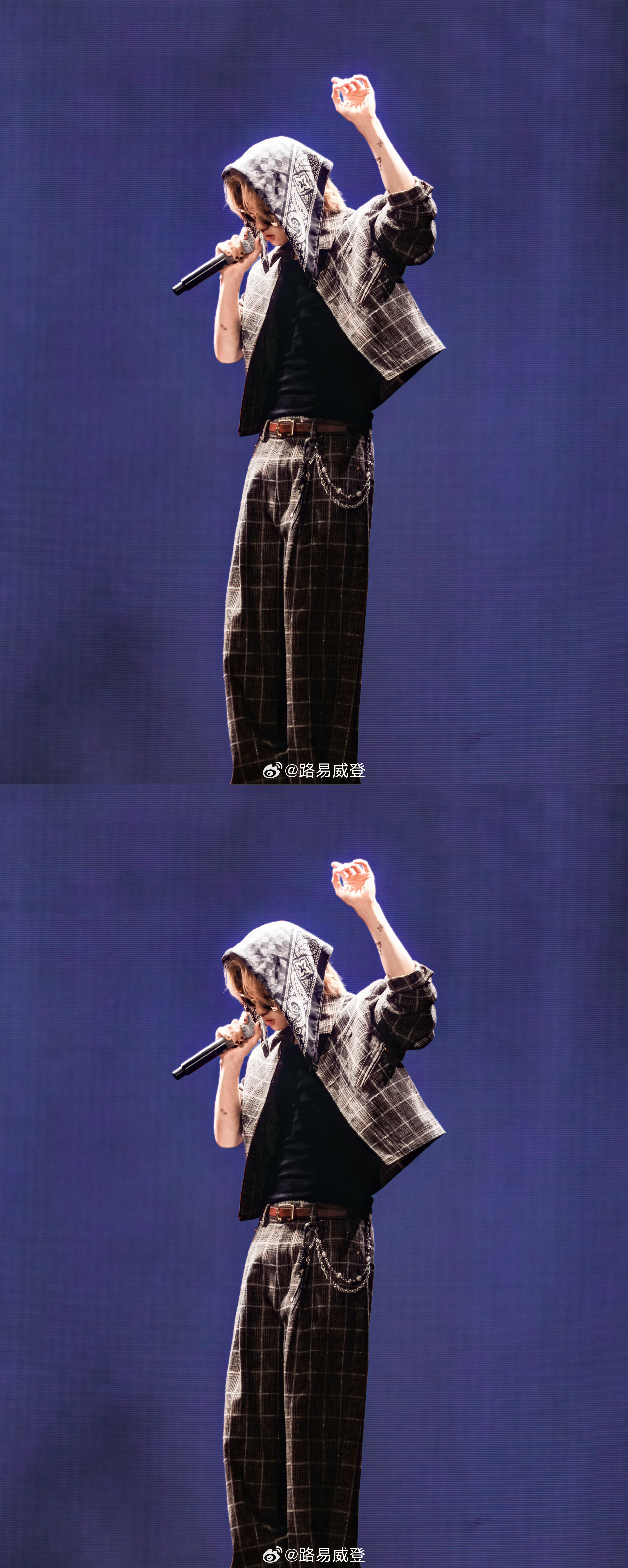 路易威登认领徐明浩 .LV认领徐明浩 LV认领徐明浩香港巡演特别定制服装，品牌大