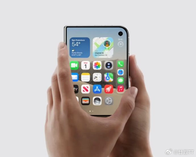 后发制人，苹果的这个动画估计国内折叠厂商早晚得效仿上iPhoneduo ​​​