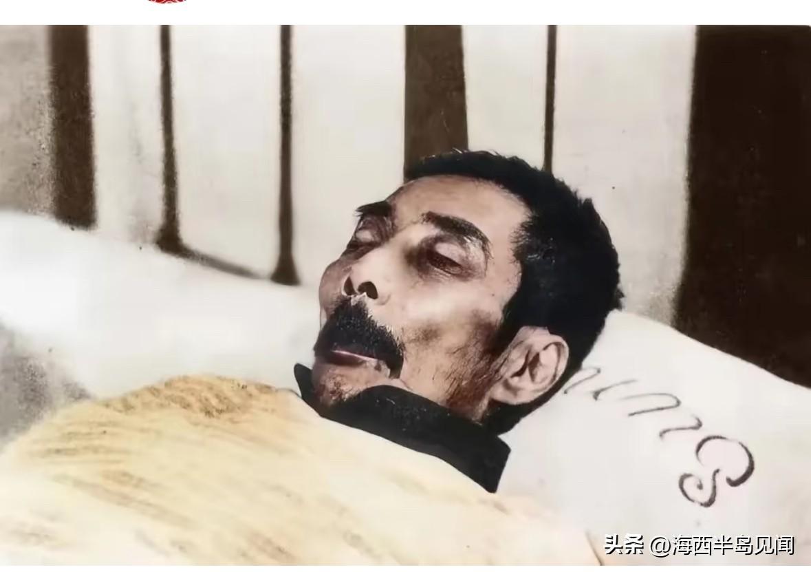 1936年，鲁迅先生病逝，享年55岁。这是鲁迅先生留在世上的最后一张遗容照片。
