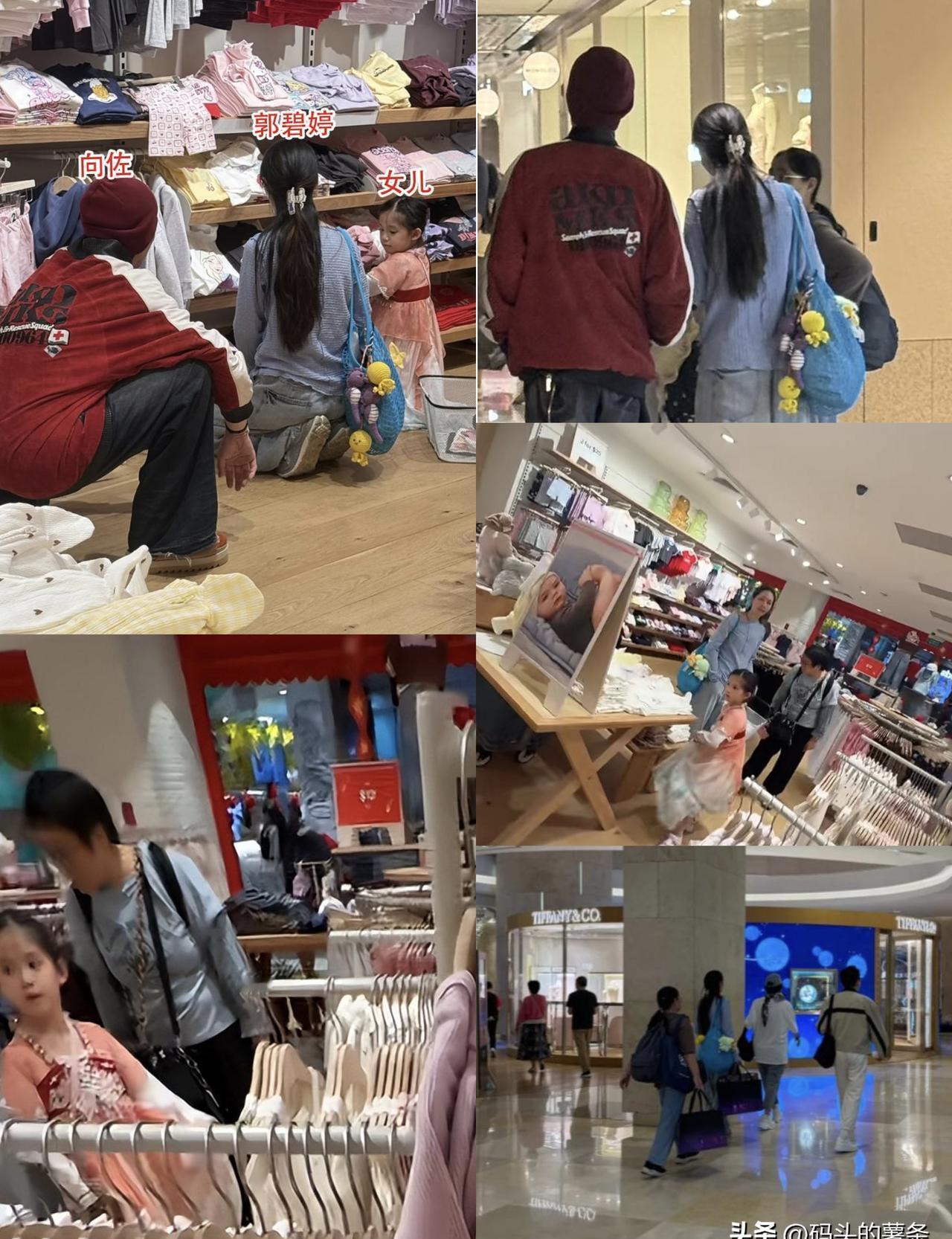 真不敢信这是向太的儿媳妇！
郭碧婷新加坡带娃，一身朴素，反倒是女儿的一身汉服抢尽