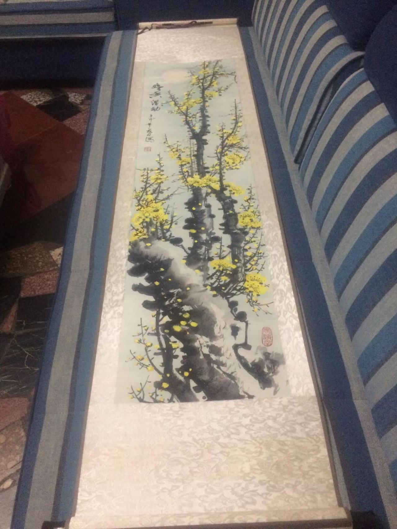 不知不觉中，这幅画从购买到手中已多年了。