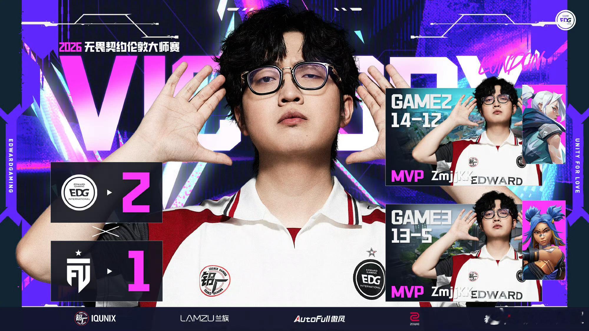 康神！康神！EDG 2:1 FUT BO3本局比分：13:5本局选图：裂变峡谷本