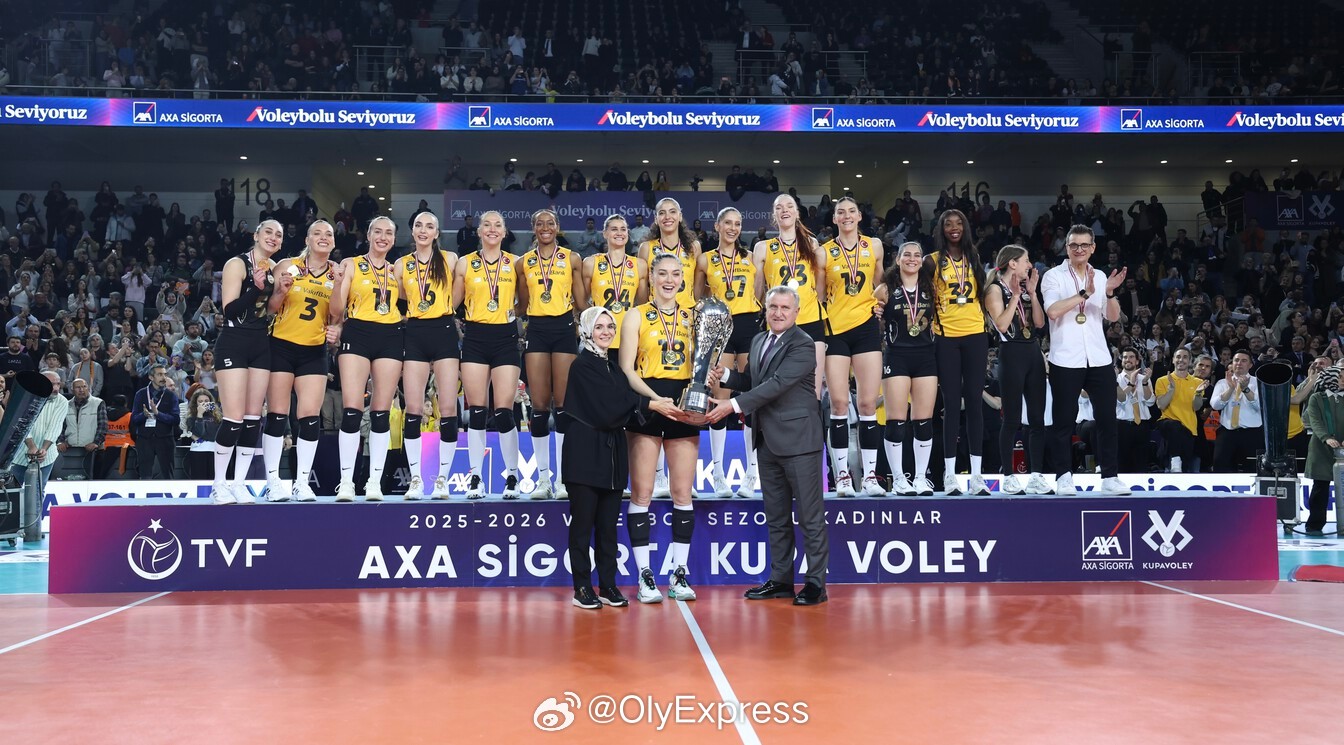 【瓦基弗3-1伊萨第十次问鼎土耳其杯 马尔科娃荣膺MVP】国际排坛战报速递 3月