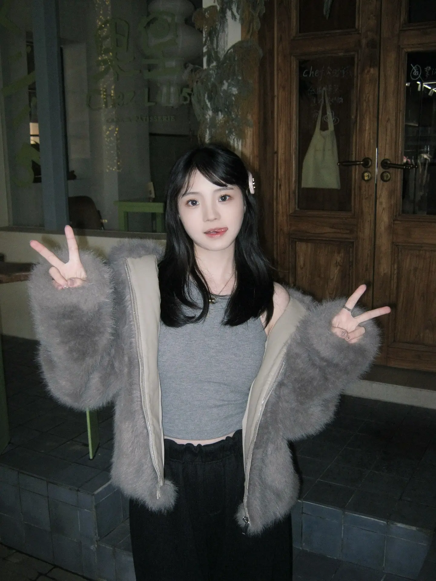 ૮⑅๑>ᴗ<๑⑅ა 天气回暖了。