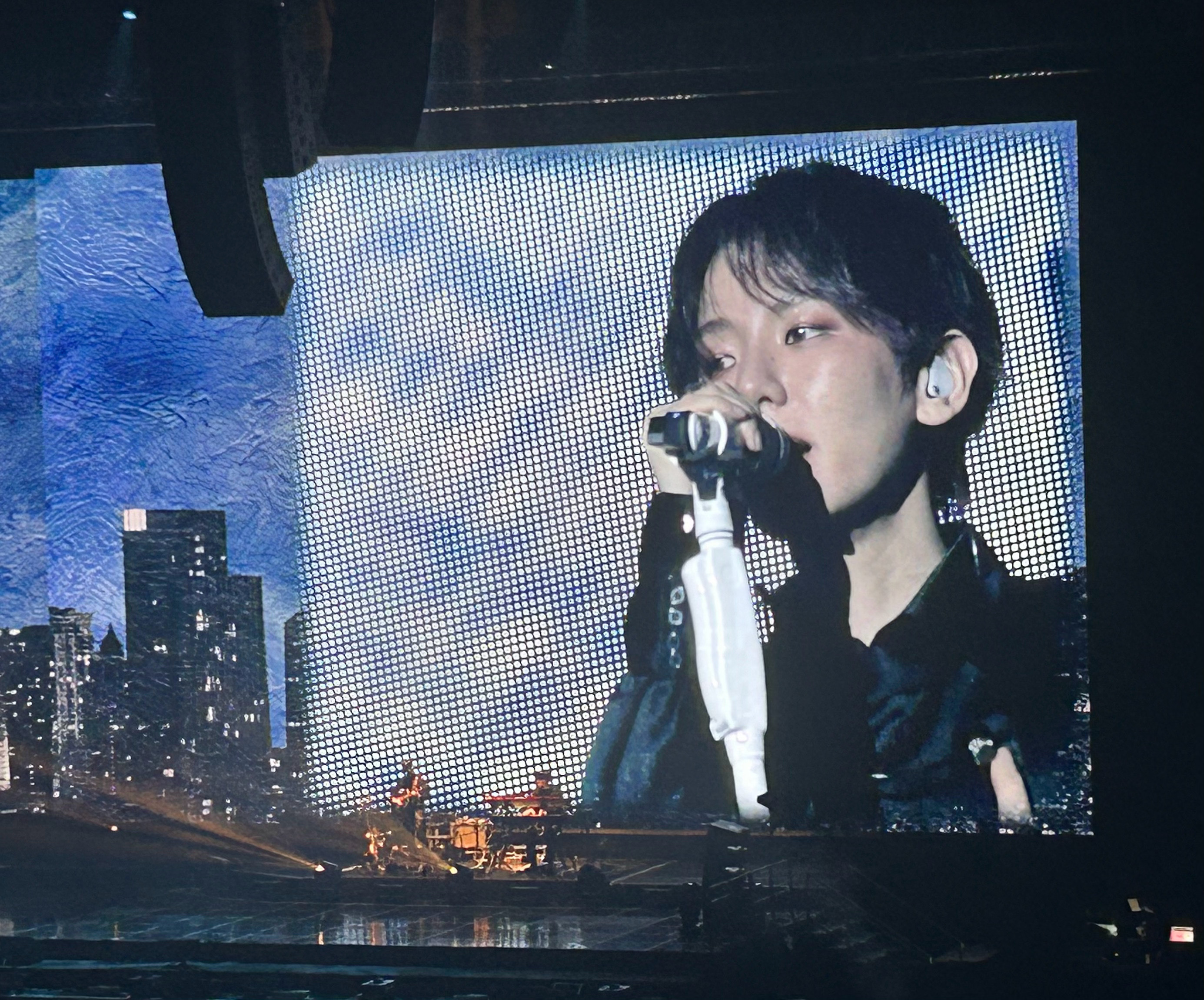 边伯贤演唱会（三天）饭拍大屏（稿主自摄） 