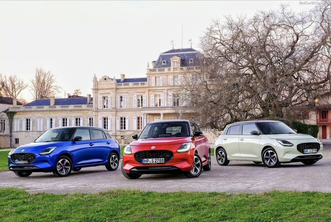 【#全新一代铃木速翼特官图正式发布#】铃木汽车发布了旗下全新一代速翼特（Swif