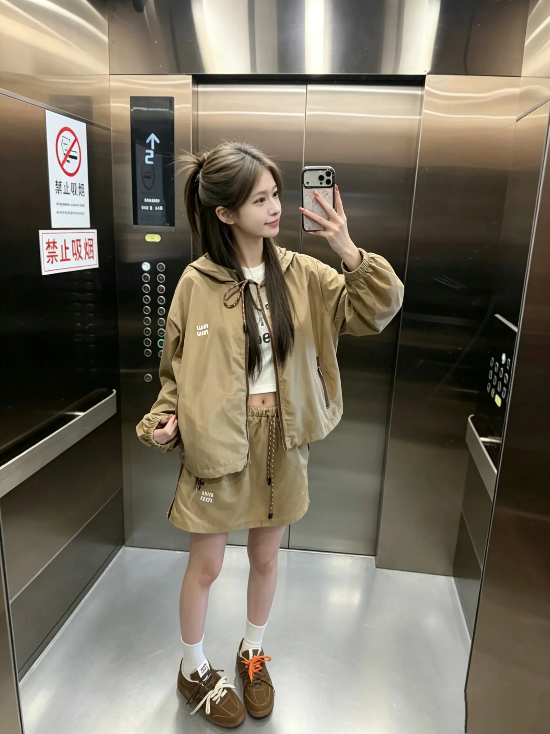 好看的防晒套装