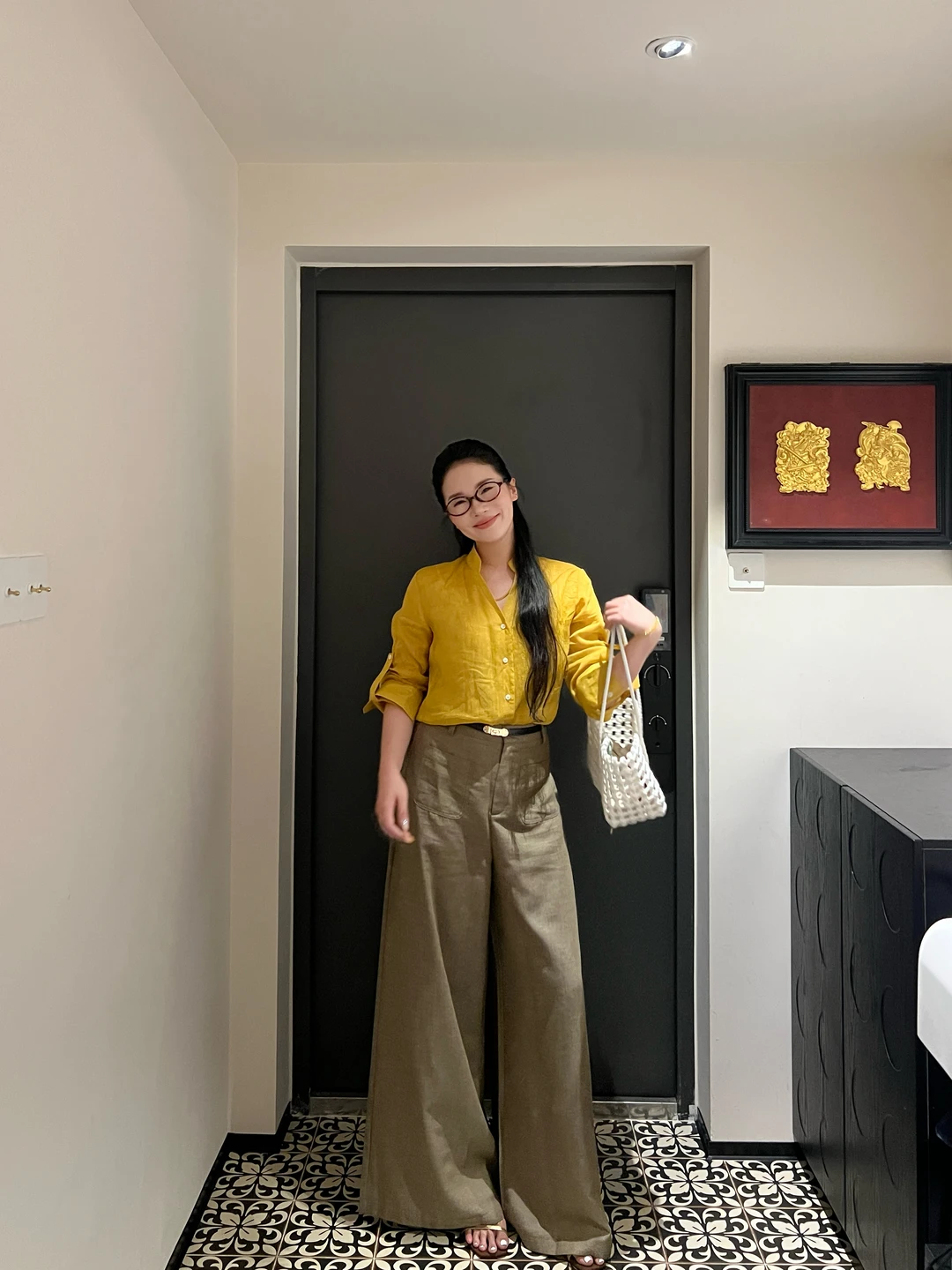 谁懂啊！今天穿的裤子也太舒服了！