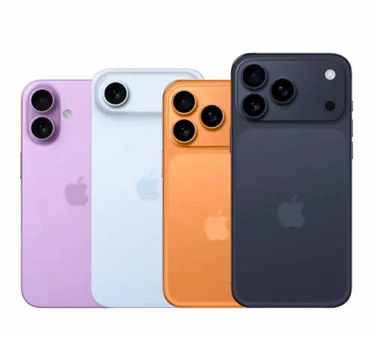 苹果新品曝光，据说iPhone17系列长这个样子？
最近网上曝光了一组照片，预计