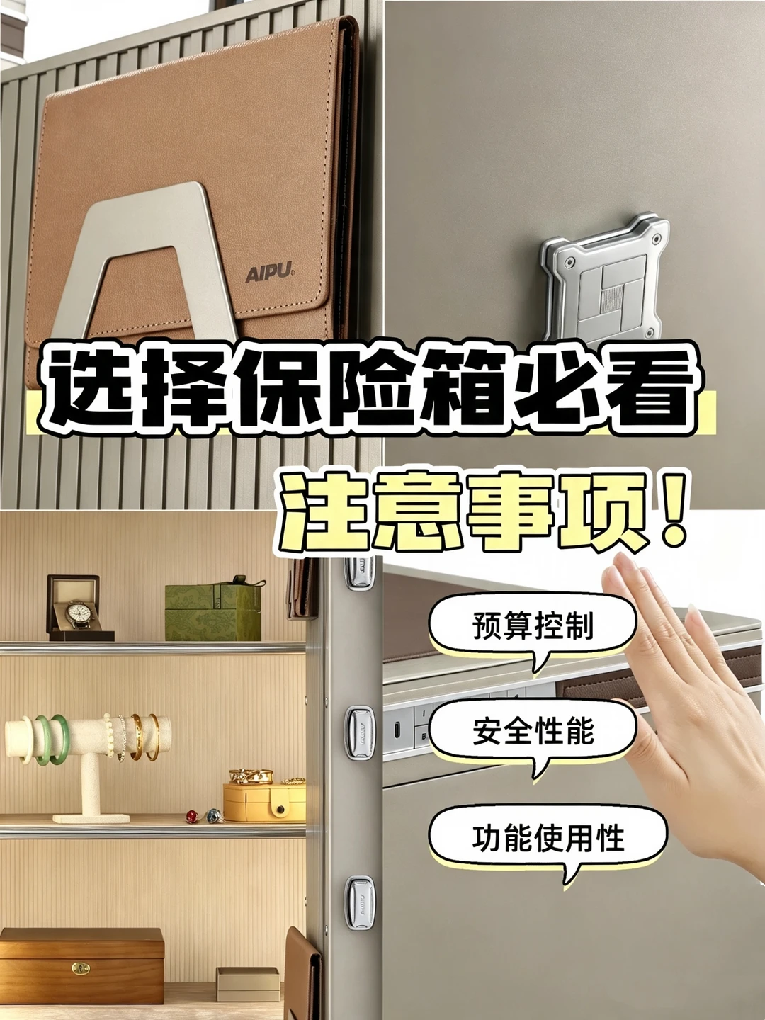 入住新家，才懂保险箱是必需品