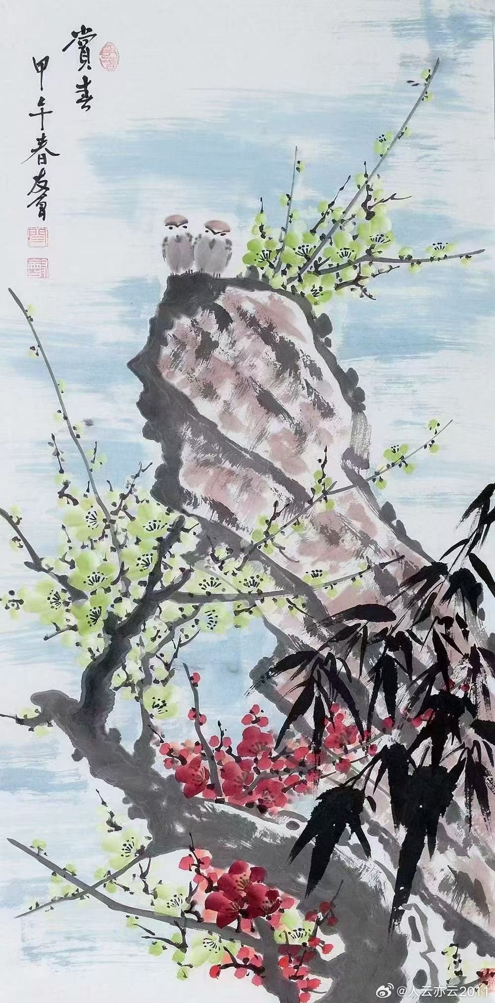 【每日一秒杀】著名画家闫友会（字昆石，号馨香堂，山东高唐人，现居北京，现为山东省