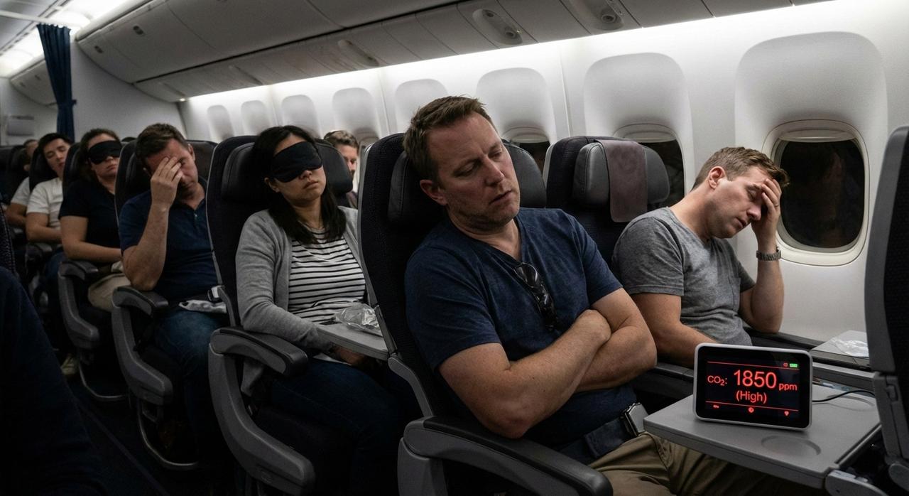 揭开飞机舱室的秘密：二氧化碳浓度背后的真相

作为一个长期同跟航空业打交道的自媒