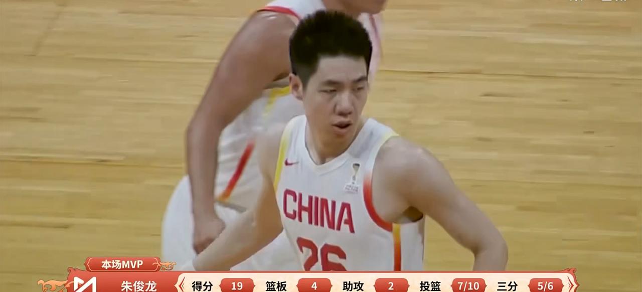 3月1日男篮世界杯亚洲区预选赛，中国男篮100 - 93逆转战胜中国台北队，朱俊