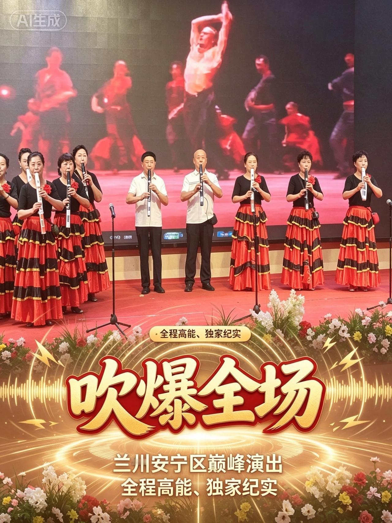 吹爆全场（兰州安宁演出纪实片）葫芦丝演奏 葫芦丝教学 葫芦丝 电吹管演奏 电吹管